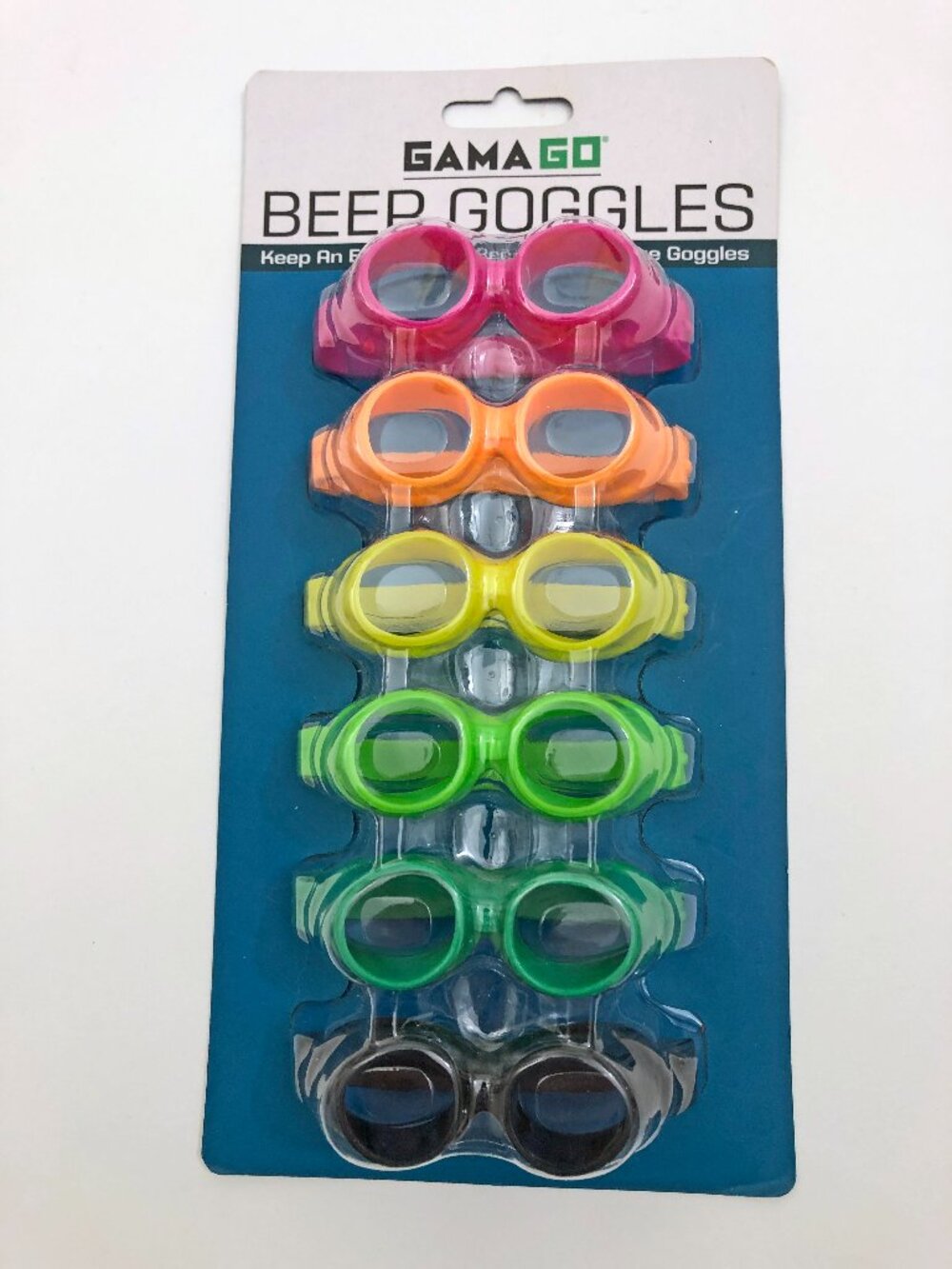 GamaGo Beer Goggles 1 pack set of 6 goggles NEW